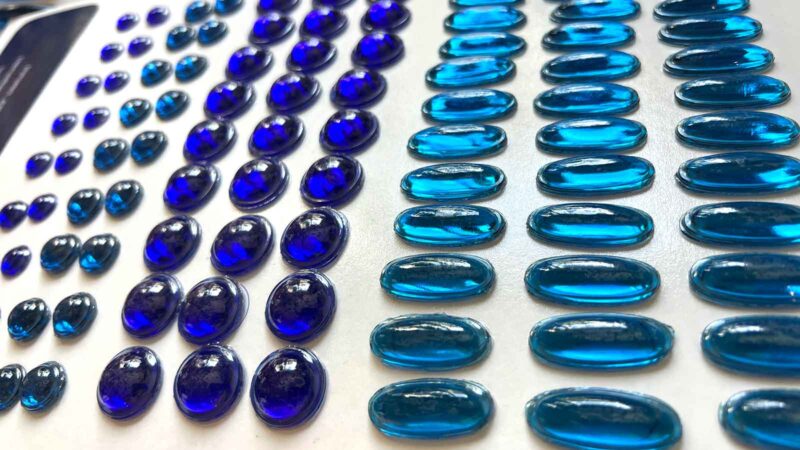 Odyssey Dragonfly 22" Cobalt & Turquoise Jewel Set