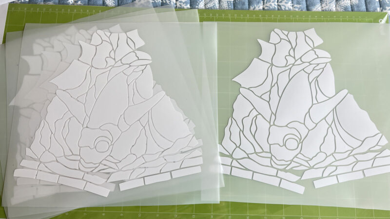 Odyssey Lamp 16" Fish Cone Vinyl Cutouts - Image 2